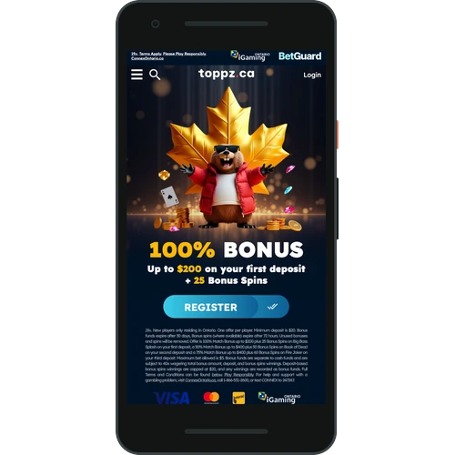 Toppz casino apk
